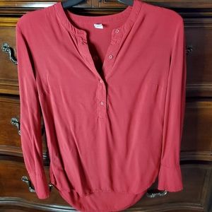 Old Navy Burgundy Blouse